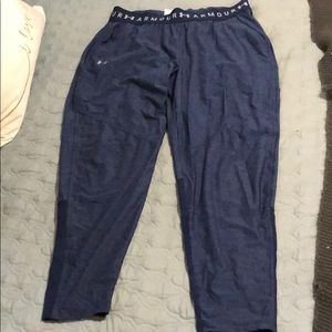 Under armour sweat pants